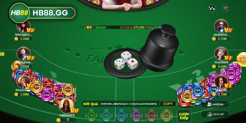 Tài xỉu MD5 HB88 – Trải nghiệm game xanh chín bậc nhất 4 Tham gia Tài xỉu MD5 tại HB88 đơn giản với 4 bước nhanh gọn